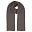 Шарф вязаный  WIND SCARF, серый