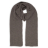 Шарф вязаный  WIND SCARF, серый