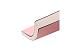 Ежедневник А5 недатированный Megapolis Velvet Flex, розовый powder