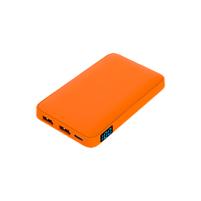 Внешний аккумулятор с подсветкой Ancor 5000 mAh, оранжевый Внешний аккумулятор с подсветкой Ancor 5000 mAh, оранжевый