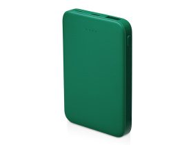 Внешний аккумулятор Simp, 5000 мАч, зеленый