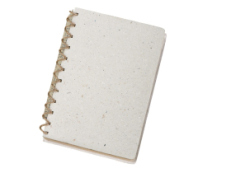 Живой блокнот А5 с бумажным карандашом и семенами цветов микс, белый