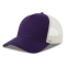 Бейсболка RAPPER COTTON-S, 5 клиньев, пластиковая застёжка, фиолетовый, белый