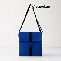 Шоппер Superbag Companion (синий с черным)