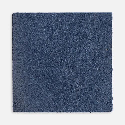 Лейбл кожаный Pasek, L, синий