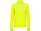 Толстовка с воротом на молнии женская Melbourne, неоновый желтый