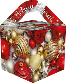 БАУЛ КУБИК БОЛЬШОЙ "ВОСТОРГ", Мультиколор