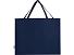 Odessa большая эко-сумка из переработанного хлопка, сертифицированного согласно GRS, плотностью 220 г/м² - Темно - синий