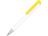 Ручка-подставка Кипер, белый/желтый
