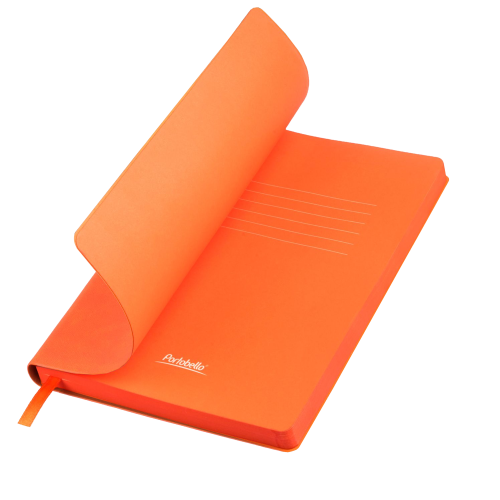 Ежедневник Латте (Latte NEW) недатированный, оранжевый/оранжевый (без упаковки, без стикера)