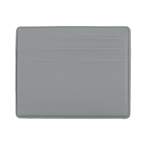 Чехол Simply для 6 карт с отделением для денег, серый, PU , серый