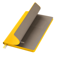 Ежедневник Rain недатированный, желтый (без упаковки, без стикера)