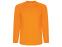 Футболка Montecarlo  мужская с длинным рукавом, неоновый оранжевый
