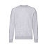 Свитшот с начесом CLASSIC SET-IN SWEAT 280, серый меланж