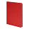Ежедневник недатированный Pulpy, А5,  красный, кремовый блок в линейку, красный срез, красный