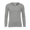 Футболка женская с длинным рукавом MAJESTIC, серый меланж