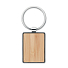 Брелок прямоугольник бамбук