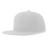 Бейсболка SNAP BACK-S, 6 клиньев, пластиковая застежка, белый
