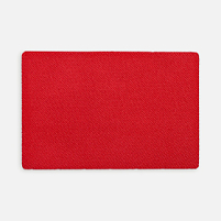 Наклейка тканевая Lunga, L, красная