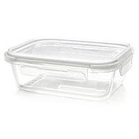 Контейнер Dinner из боросиликатного стекла, Белый