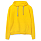 Толстовка с капюшоном Unit Kirenga, желтая