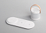 Настольная беспроводная (15W) зарядная станция "Smart Home" с bluetooth колонкой-лампой