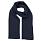 Шарф вязаный  WIND SCARF, темно-синий