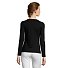 Футболка женская с длинным рукавом MAJESTIC, черный