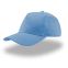 Бейсболка детская KID START FIVE, 5 клиньев, застежка на липучке, голубой
