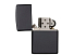 Зажигалка ZIPPO Classic с покрытием Black Matte, латунь/сталь, чёрная, матовая, 38x13x57 мм