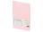 Ежедневник А5 недатированный Megapolis Velvet Flex, зефирный розовый