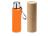 Вакуумный термос Story, тубус, оранжевый