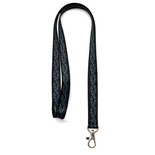 Ланъярд полноцветный Флоу с карабином, Мультиколор