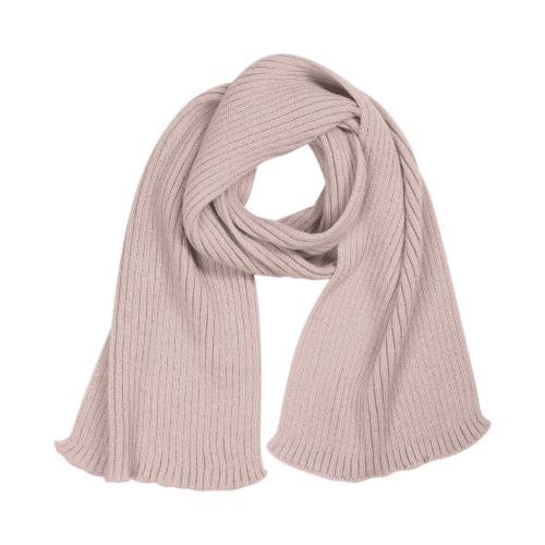 Шарф Форгес (Forges) вязаный, дымчато-розовый