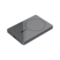 Внешний аккумулятор Onyx PD 5000mAh с функцией беспроводной зарядки 15W, серый Внешний аккумулятор Onyx PD 5000mAh с функцией беспроводной зарядки 15W, серый