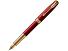Перьевая ручка Parker Sonnet , Lacquer Intense Red GT, перо: F, цвет чернил: black, в подарочной упаковке
