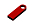 USB 2.0-флешка на 8 Гб с мини чипом и круглым отверстием, красный