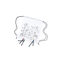 Рюкзак для раскрашивания WIZZY , белый