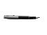 Перьевая ручка Parker Sonnet Entry Point Black Steel CT, перо: F, цвет чернил: black, в подарочной упаковке