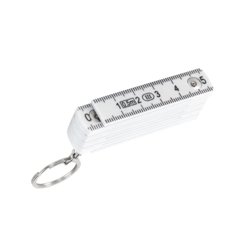 Брелок с рулеткой TEMBEL, белый