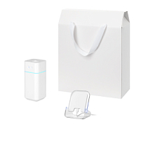 Подарочный набор Cloud NEO, Gloss NEO, белый (увлажнитель воздуха, зарядное устройство)