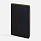 Ежедневник Trait, недатированный, черный с желтым