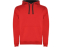 Толстовка с капюшоном Urban мужская, красный/черный