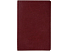 Ежедневник недатированный А5 Megapolis Nebraska Flex, бордовый с золотым обрезом