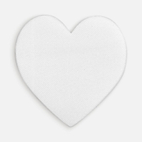 Наклейка тканевая Lunga Сor, M, белая