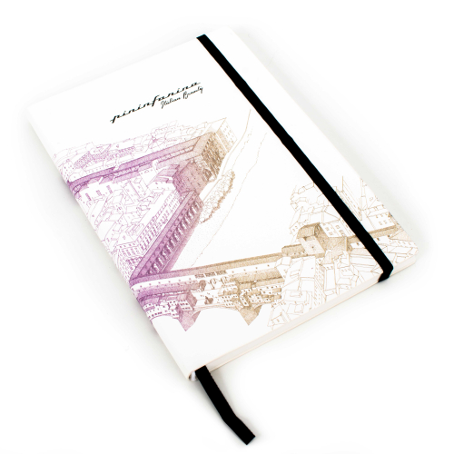 Тетрадь Pininfarina Stone Paper ITALIAN BEAUTY FIRENZE 14х21см каменная бумага, 64 листа, линованная