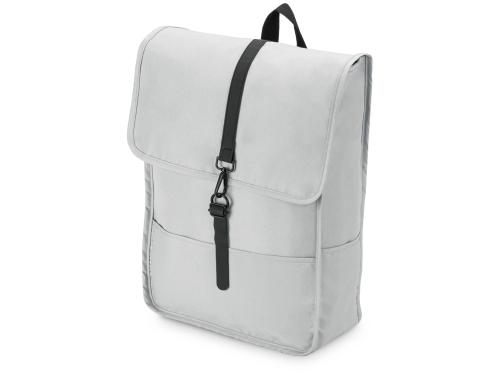 Рюкзак Rony из переработанного пластика, светло-серый
