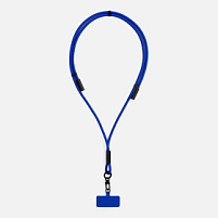 Кабель-ланьярд energyFlex Power Delivery 60 Вт, темно-синий