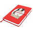 Блокнот A5 Veles в твёрдом переплёте, Красный