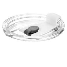 Крышка пластиковая к стакану стеклянному Mango, Белый